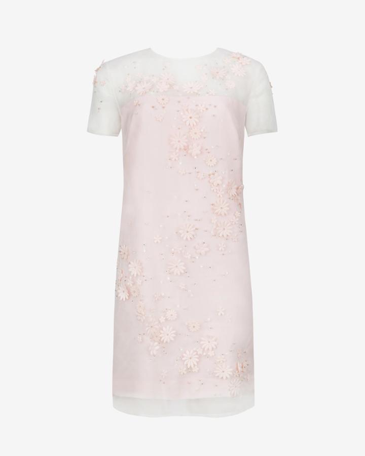Ted Baker Embellished Floral Tunic Dress