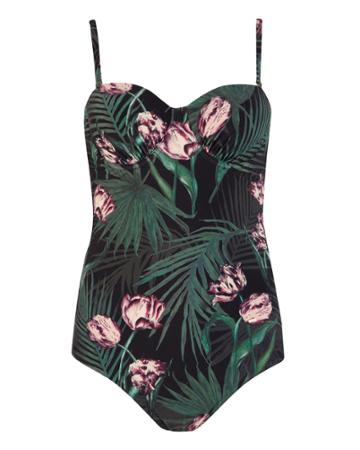 Ted Baker Palm Floral Swimsuit