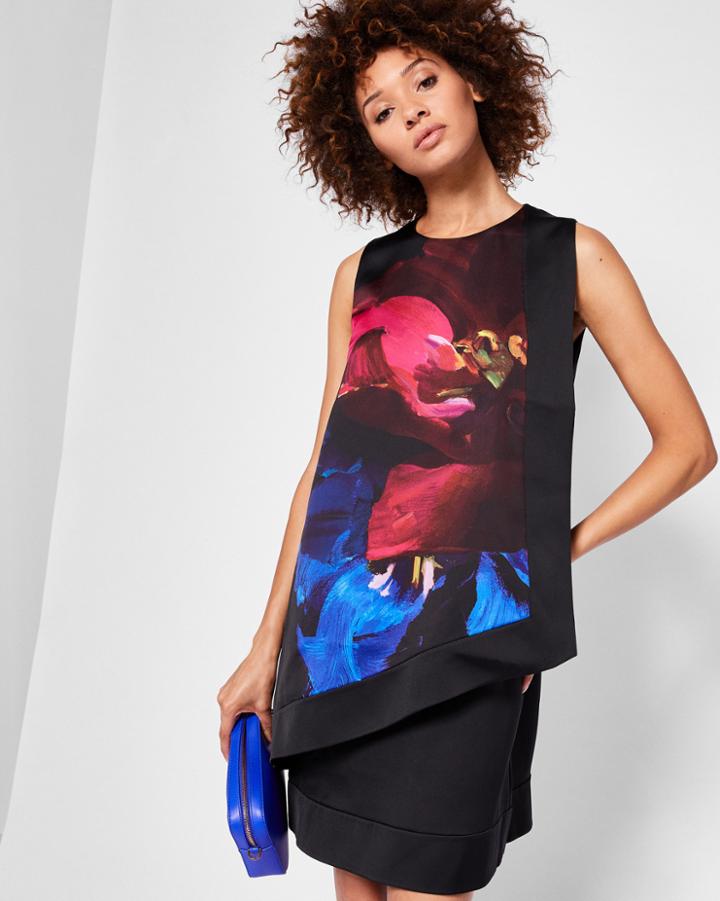 Ted Baker Impressionist Bloom Layer Dress