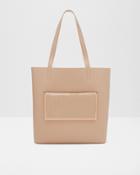 Ted Baker Metallic Trim Leather Shopper Bag And Purse