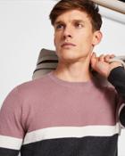 Ted Baker Color-block Cotton Sweater