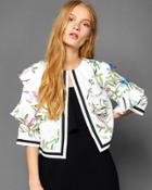 Ted Baker Highgrove Cropped Ruffle Jacket