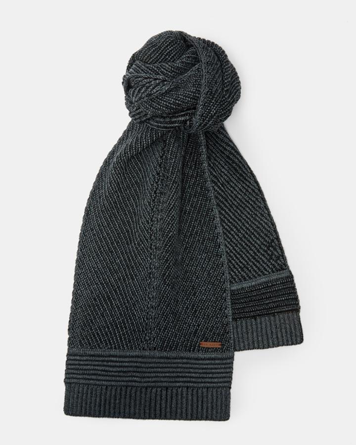 Ted Baker Multi Stitch Wool Scarf