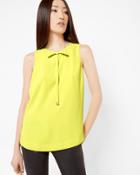 Ted Baker Bow Detail Crepe Top