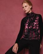 Ted Baker Splendour Bow Neck Knit Top
