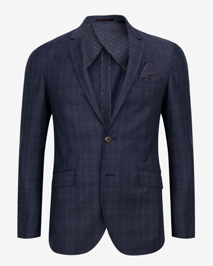 Ted Baker Deconstructed Checked Jacket