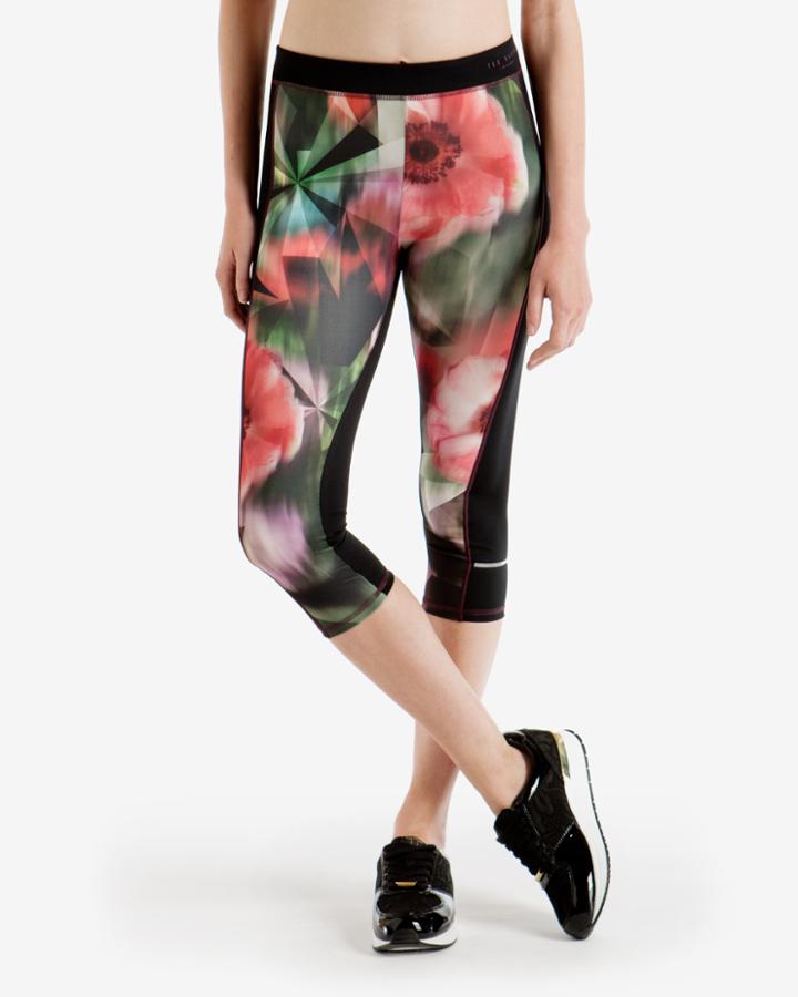 Ted Baker Cropped Printed Leggings