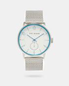 Ted Baker Mesh Strap Stainless Steel Watch