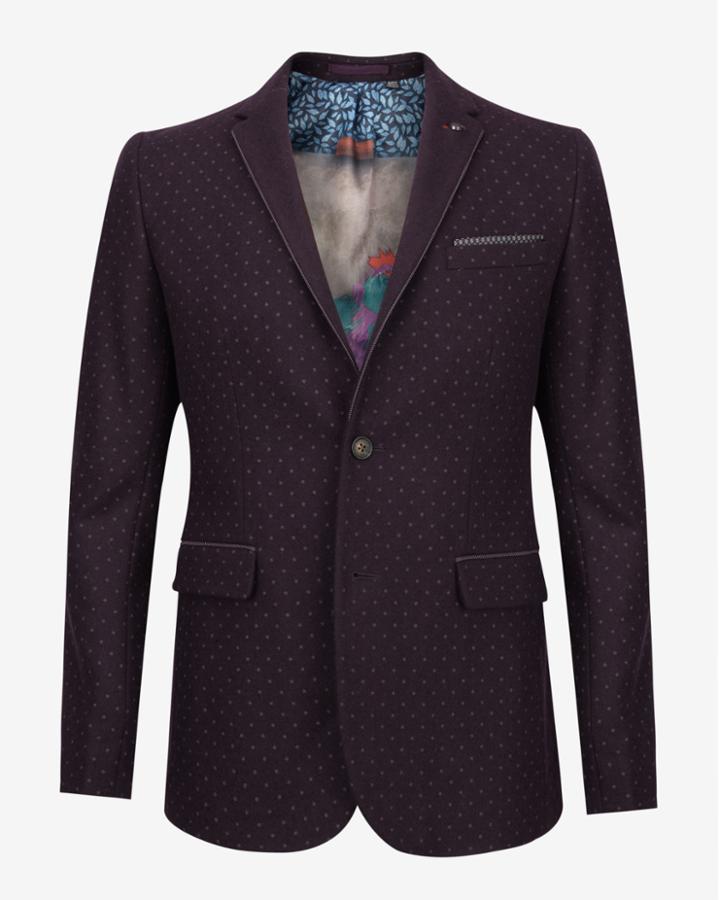 Ted Baker Spot Print Blazer
