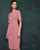 Ted Baker Ruffle Waist Pencil Dress