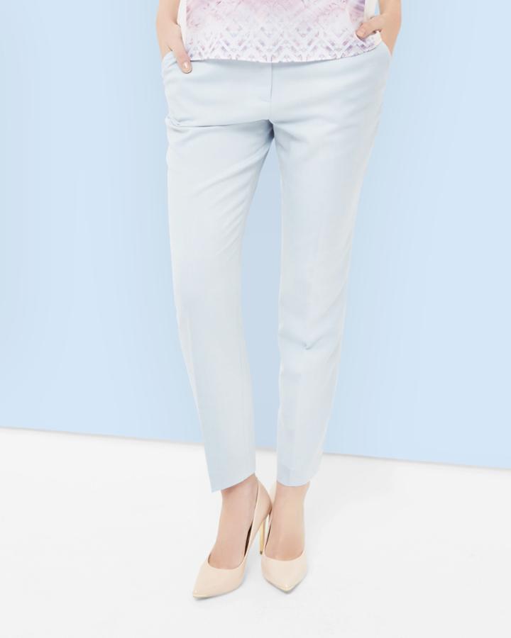 Ted Baker Pastel Tailored Pants Pale