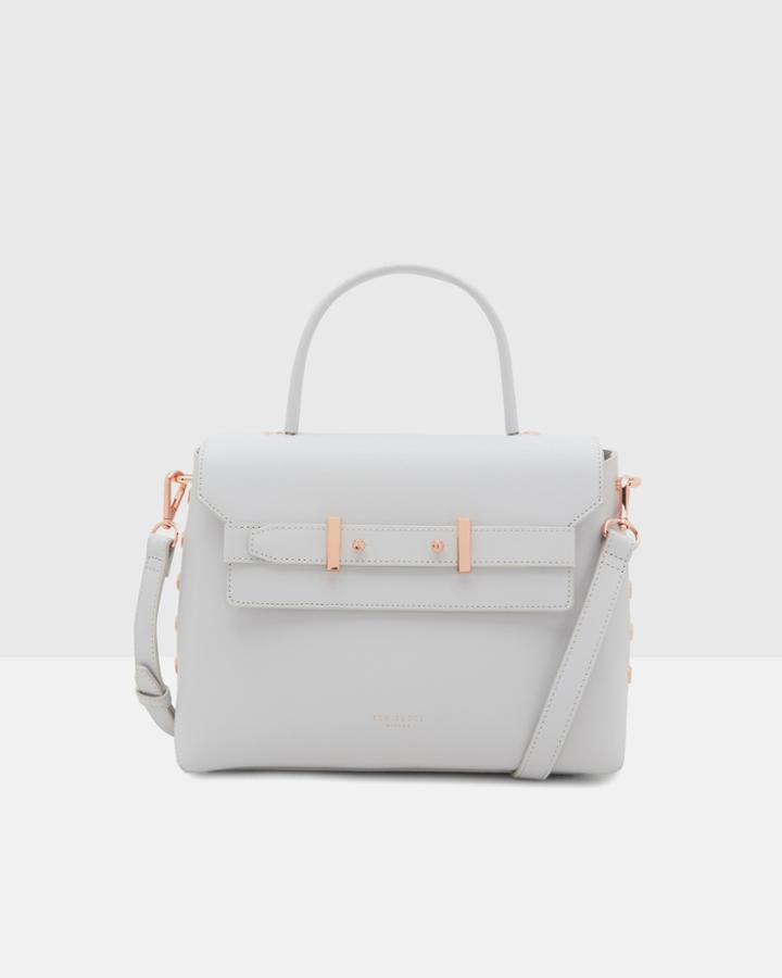 Ted Baker Studded Edge Leather Lady Bag