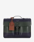 Ted Baker Striped Leather Satchel