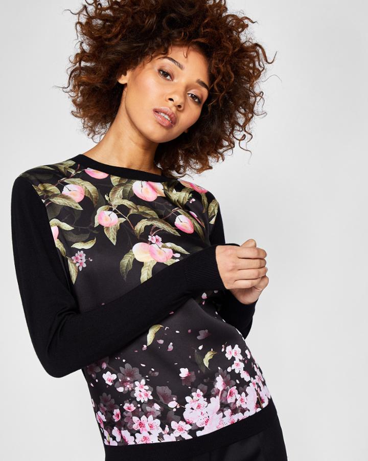 Ted Baker Blossom Sweater Black