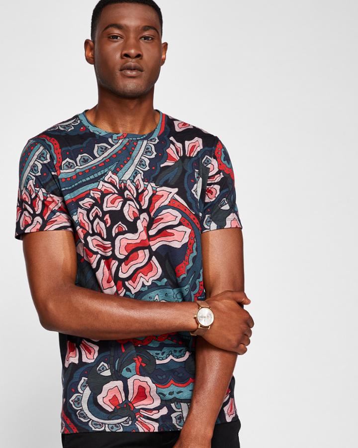Ted Baker Paisley Print T-shirt