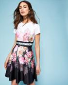 Ted Baker Painted Poise Skater Dress