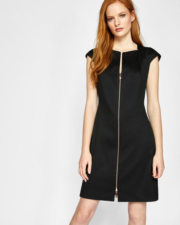 Ted Baker Zip Front A-line Dress