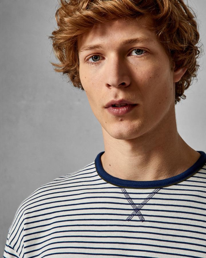 Ted Baker Long Sleeve Striped T-shirt
