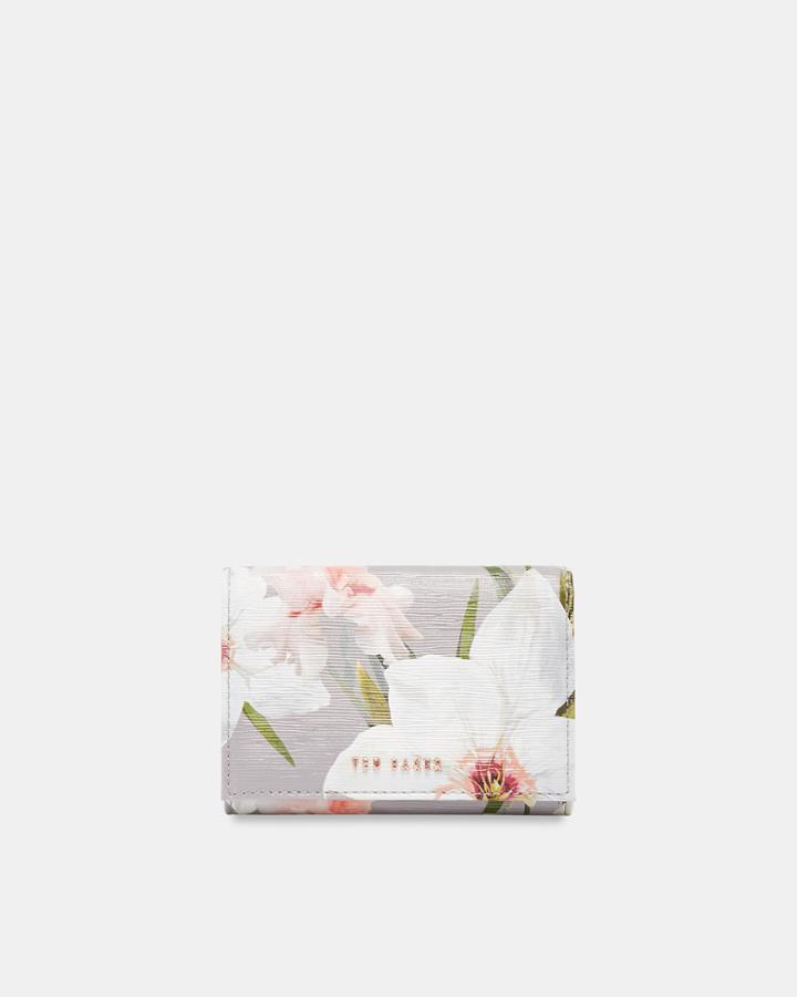 Ted Baker Chatsworth Bloom Mini Leather Wallet Mid