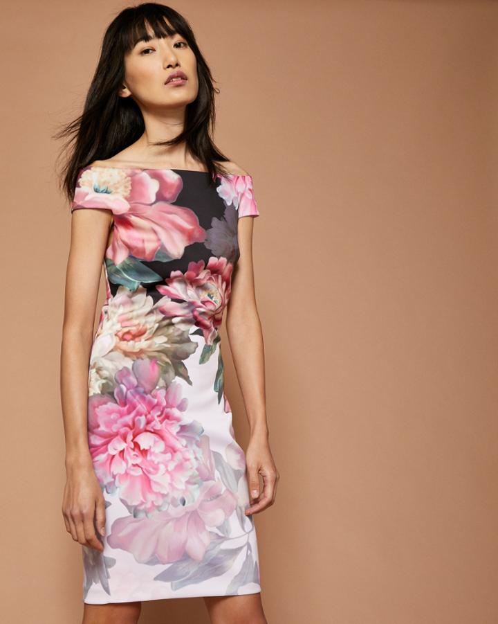 Ted Baker Painted Posie Bardot Dress