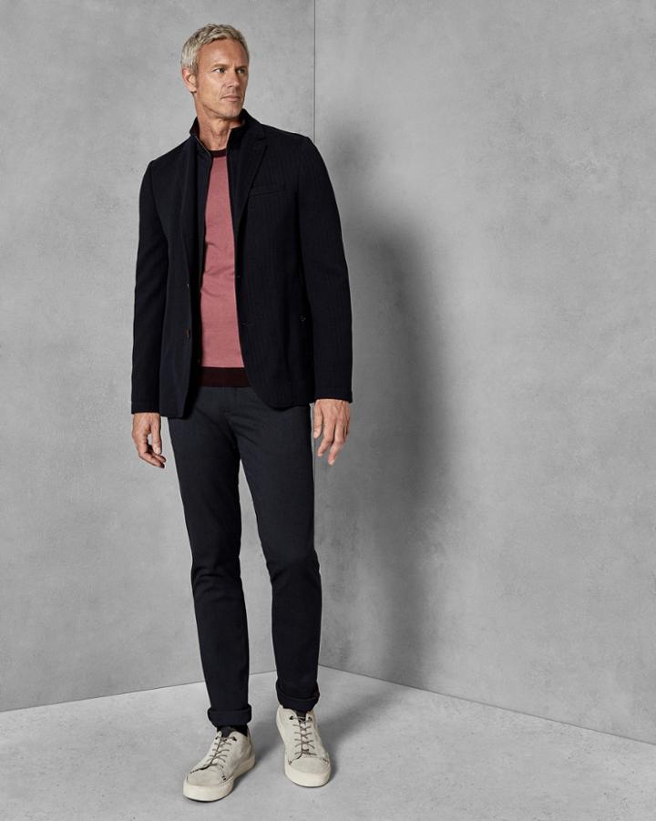 Ted Baker 2-in-1 Herringbone Jersey Jacket