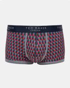 Ted Baker Geo Print Organic Cotton-blend Boxer Shorts