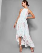 Ted Baker Soft Blossom Pleated Maxi Dress