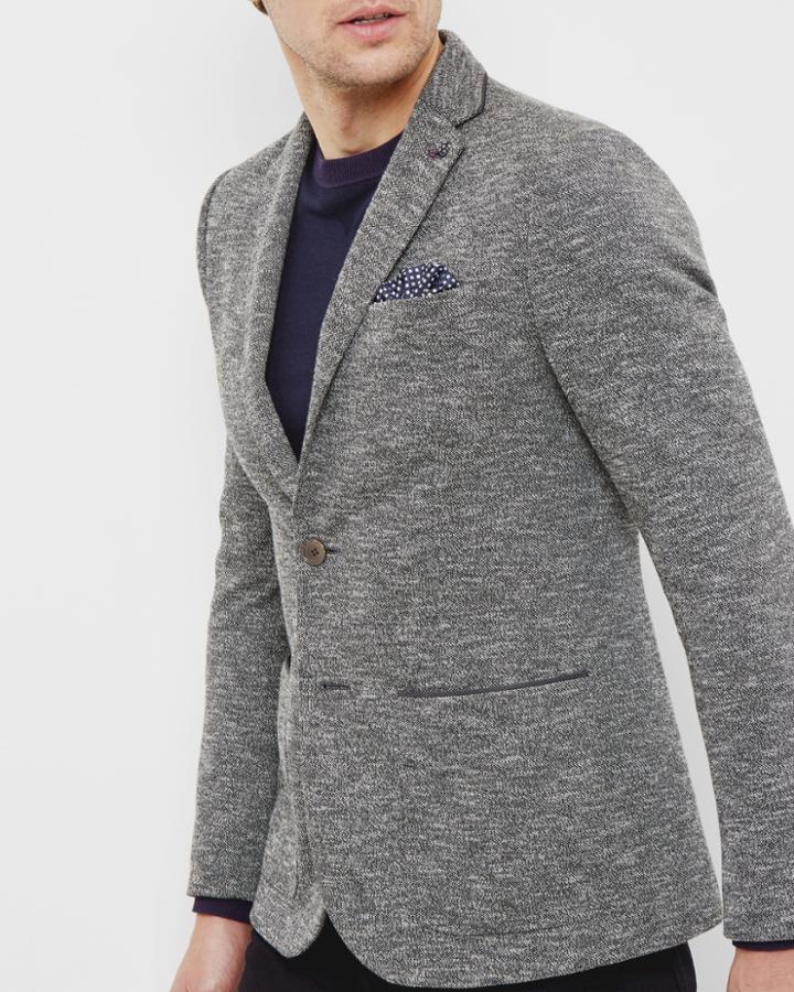 Ted Baker Textured Jersey Blazer