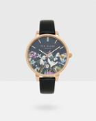 Ted Baker Entangled Enchantment Leather Watch