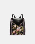 Ted Baker Blossom Drawstring Backpack Black