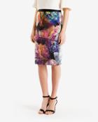 Ted Baker Technicolour Bloom Pencil Skirt