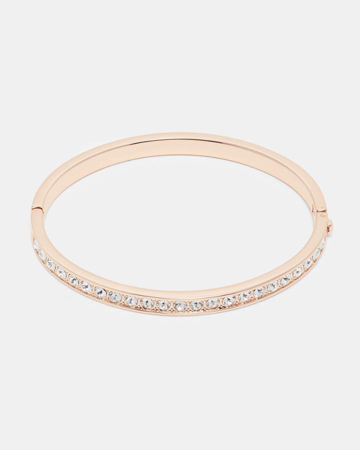 Ted Baker Swarovski Crystal Bangle Clear