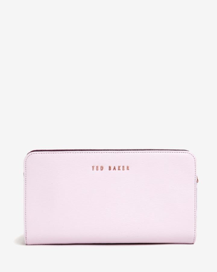 Ted Baker Colorblock Leather Travel Wallet