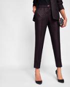Ted Baker Jacquard Piping Suit Pants