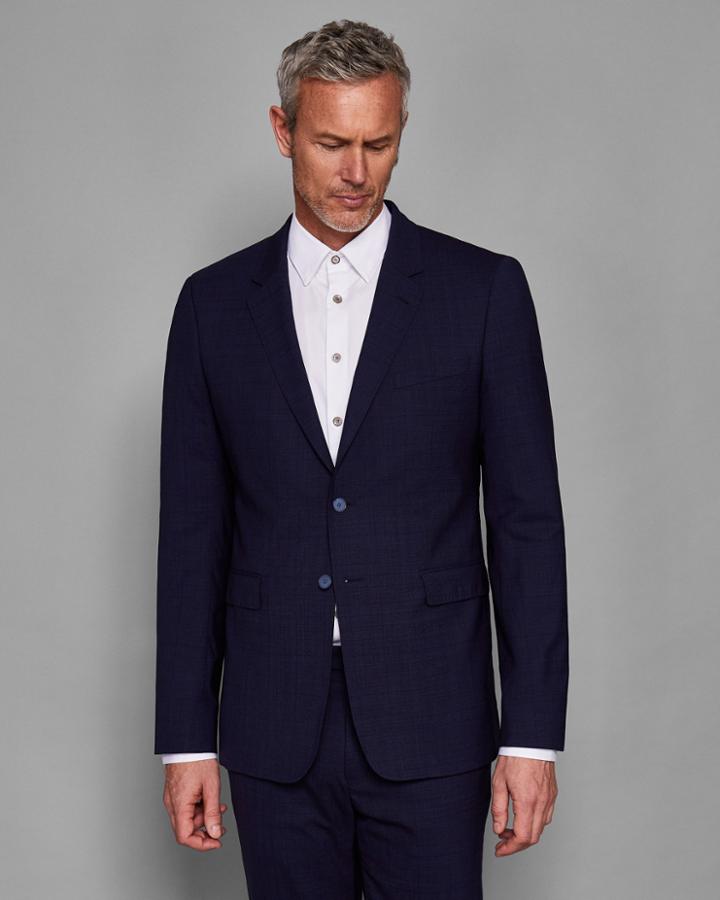 Ted Baker Debonair Checked Wool Suit Jacket