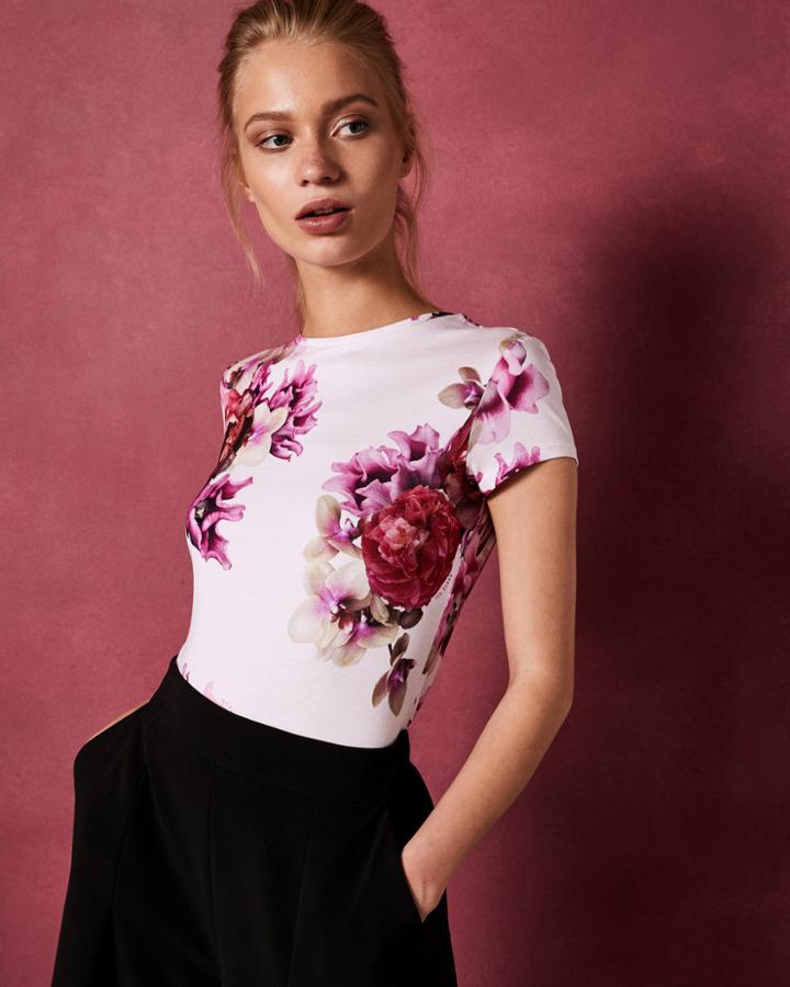 Ted Baker Splendour Fitted T-shirt