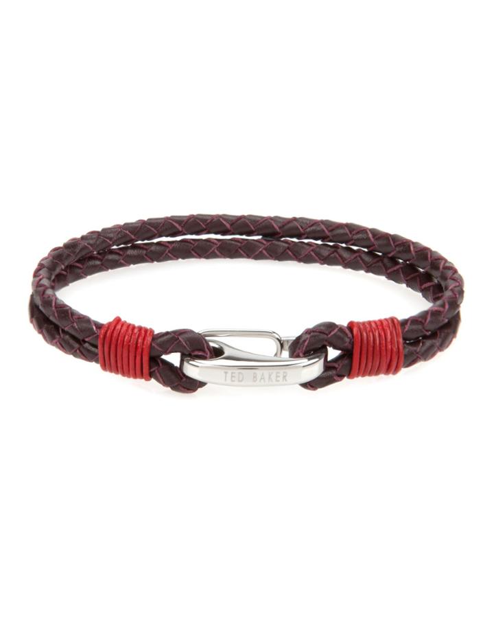 Ted Baker Woven Leather Bracelet