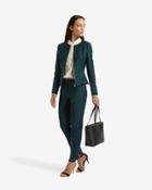 Ted Baker Chintz Curved Wool Suit Jacket