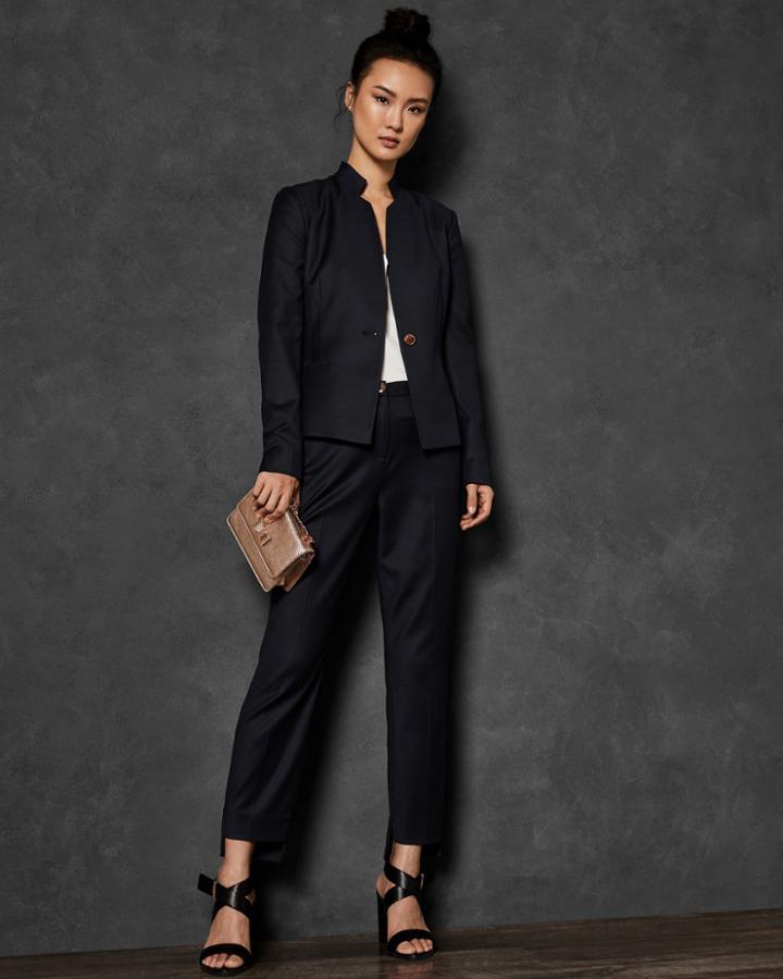 Ted Baker Stitch Detail Tailored Blazer