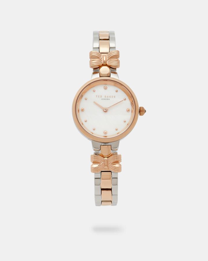 Ted Baker Bow Detail Two-toned Watch