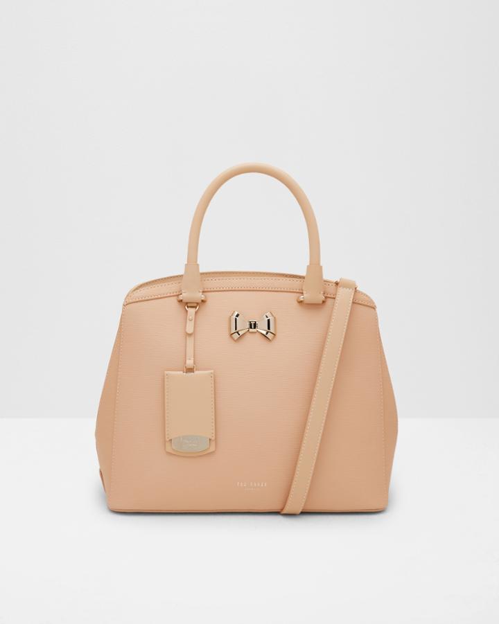Ted Baker Bow Detail Small Leather Tote Bag