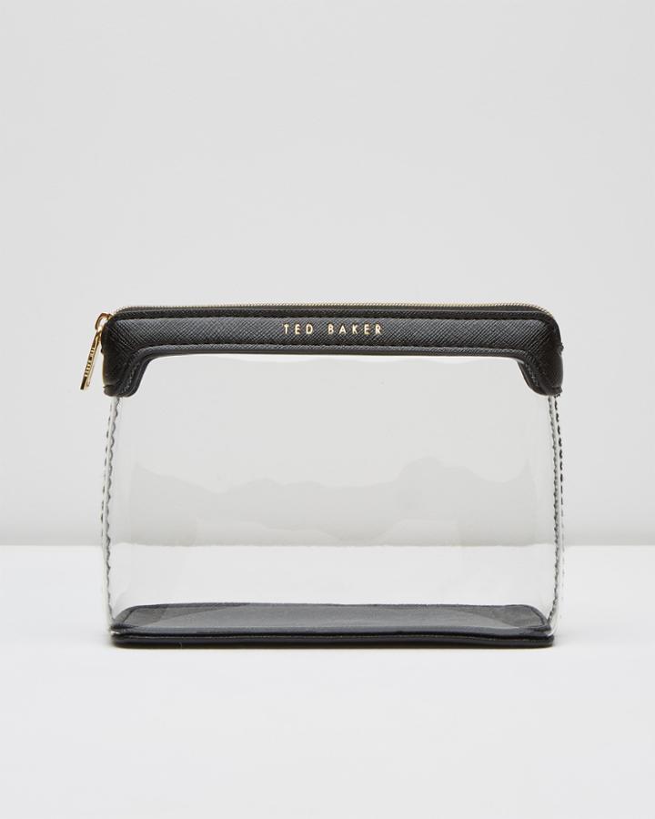 Ted Baker Clear Triangular Wash Bag