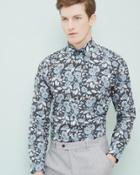 Ted Baker Floral Paisley Cotton Shirt