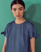 Ted Baker Bow Tie T-shirt Mid Wash