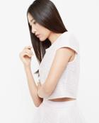 Ted Baker Cropped Ribbed Top