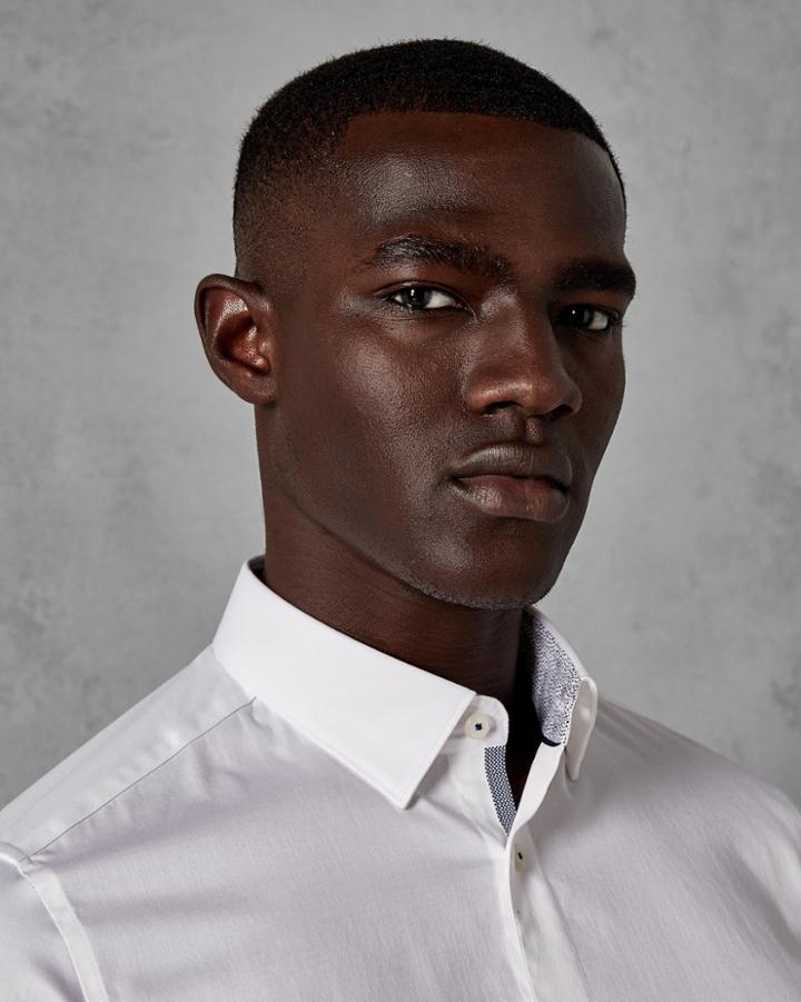 Ted Baker Skinny Fit Satin Shirt