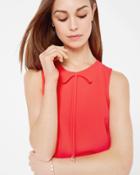 Ted Baker Bow Detail Crepe Top 84-mid