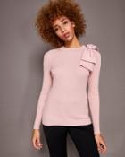 Ted Baker Bow Detail Metallic Sweater