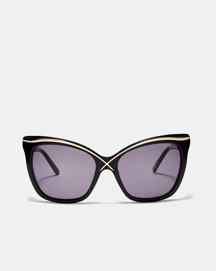 Ted Baker Trim Oversized Sunglasses