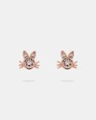 Ted Baker Crystal Kitten Earrings